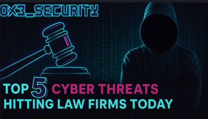 0x3 Security — top cyber threats hitting law firms