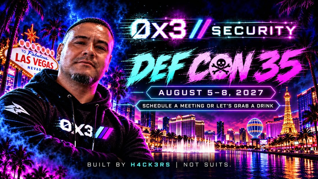 DEF CON 35 — 0x3 Security