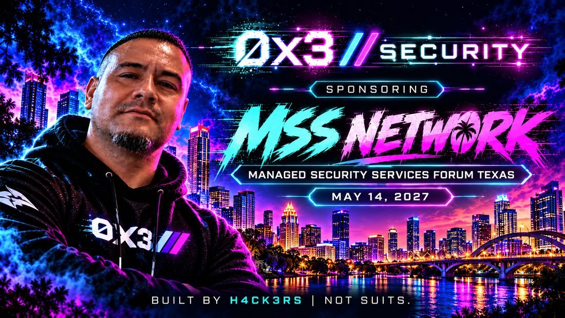 MSS Network   Forum Texas — 0x3 Security