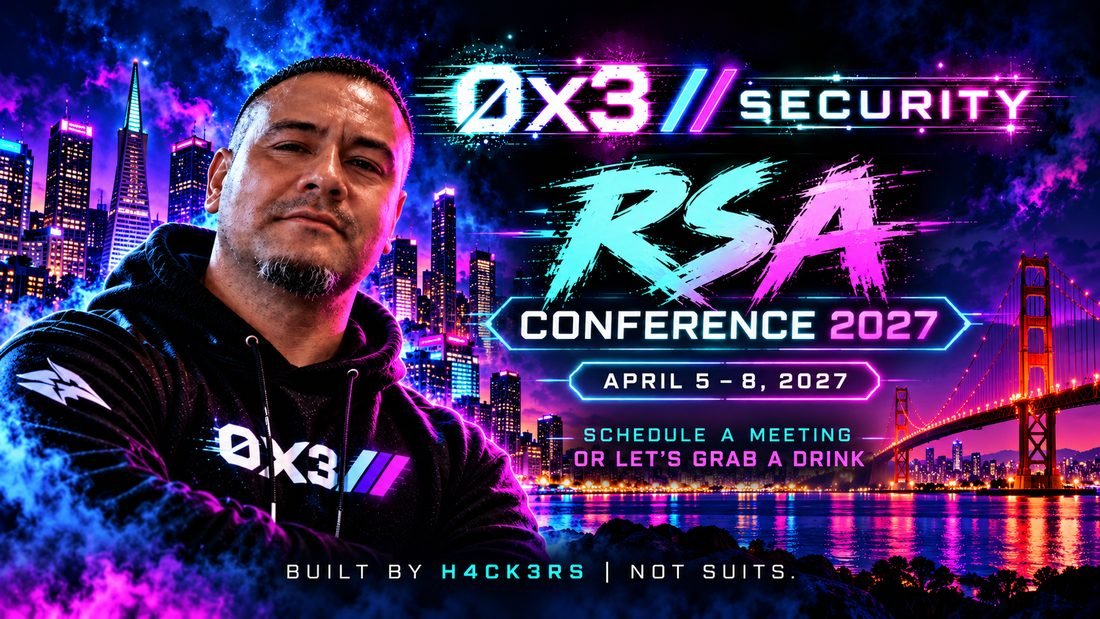 RSA Conference 2027 — 0x3 Security